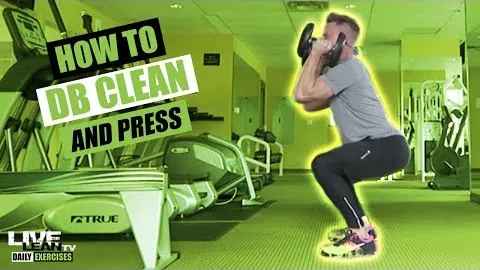 Dumbbell Clean and Press