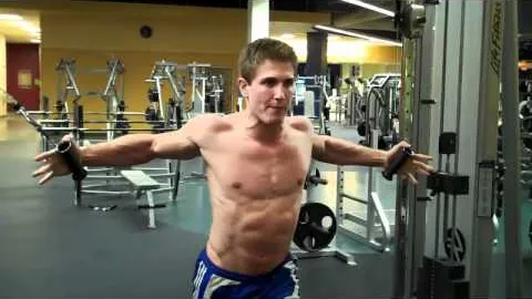 High Cable Chest Fly