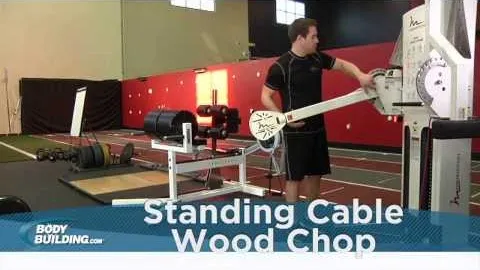 Standing Cable Wood Chop