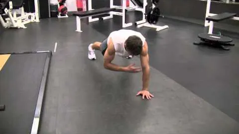 Push Up 3 Point Stability